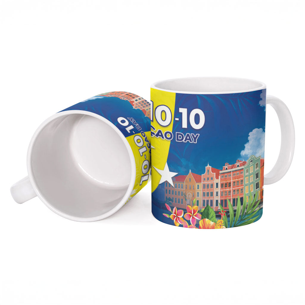 Curacao Day Ceramic Mug One People One Heart