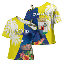 Curacao Day Cross Shoulder Shirt One People One Heart