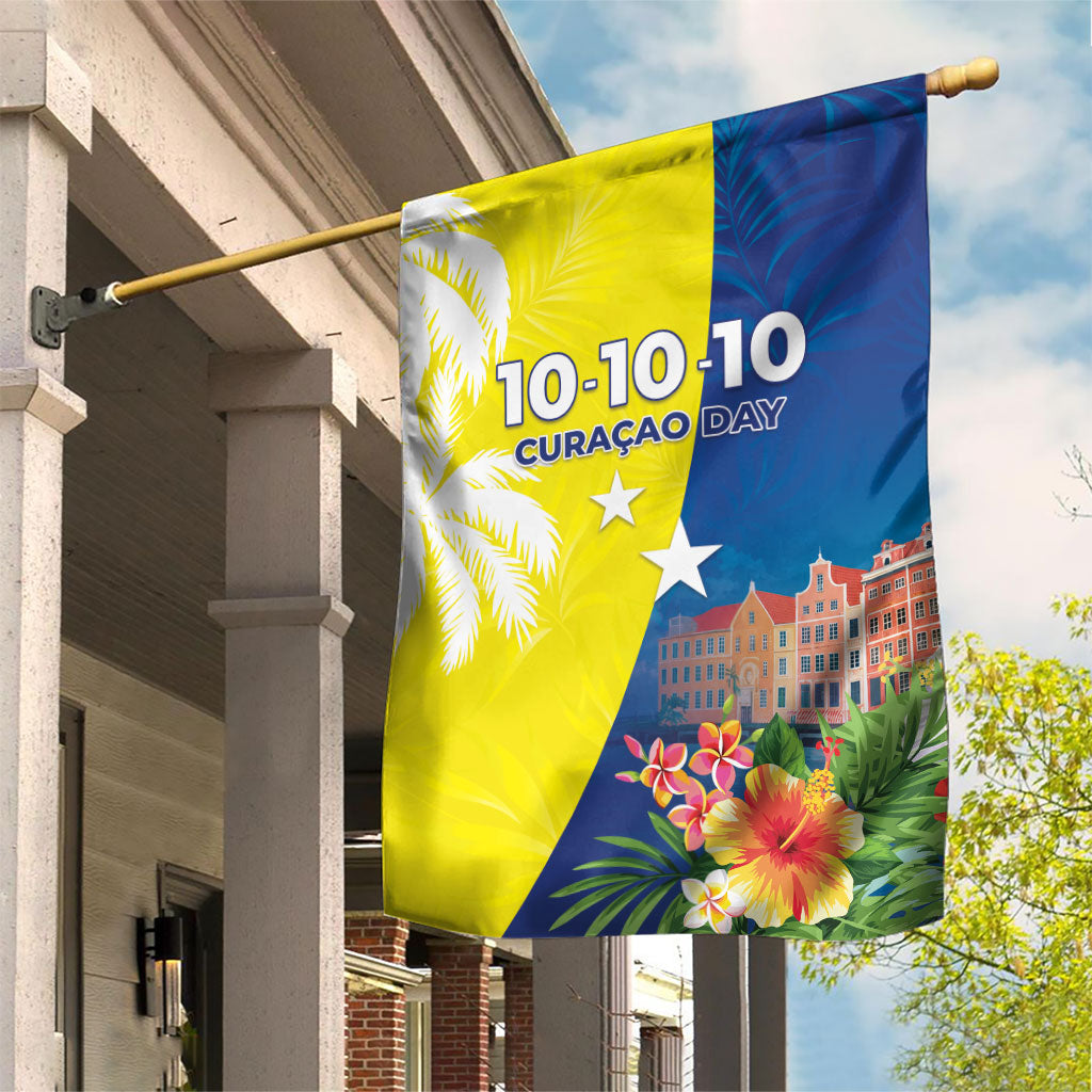 Curacao Day Garden Flag One People One Heart