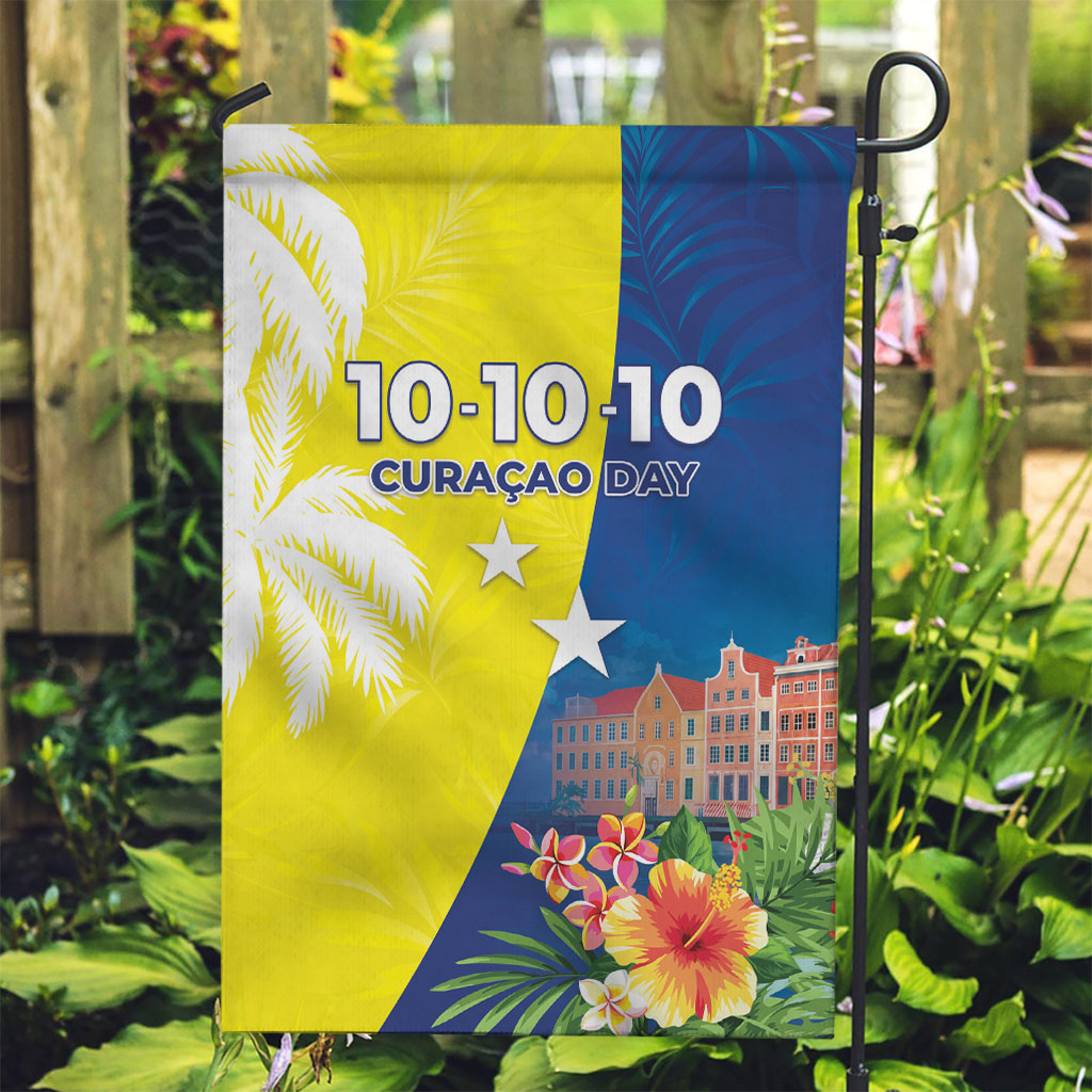 Curacao Day Garden Flag One People One Heart