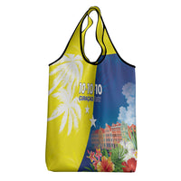 Curacao Day Grocery Bag One People One Heart