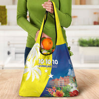 Curacao Day Grocery Bag One People One Heart