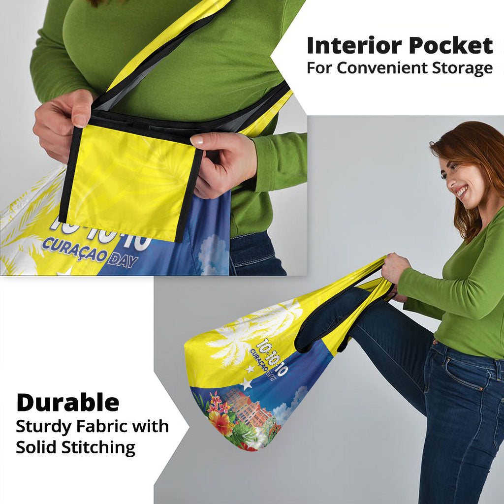Curacao Day Grocery Bag One People One Heart
