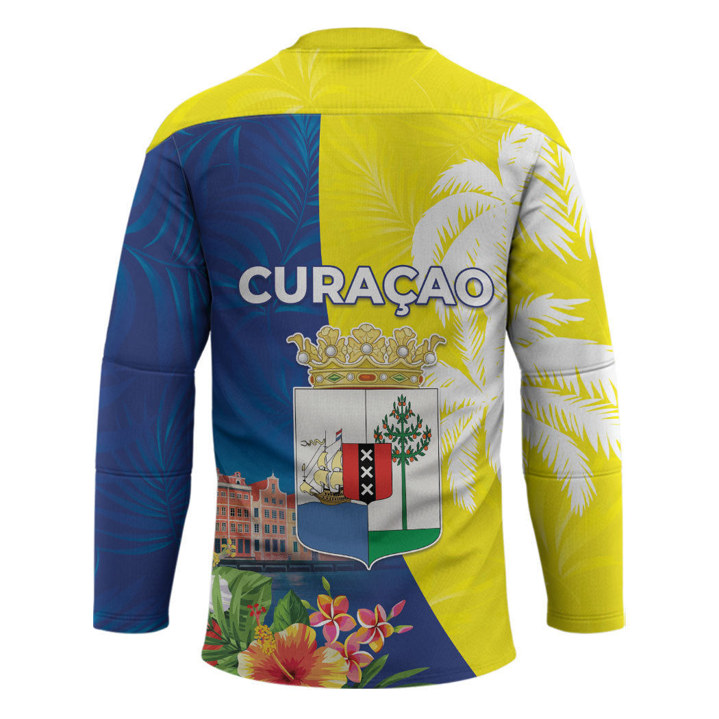 Curacao Day Hockey Jersey One People One Heart