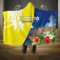 Curacao Day Hooded Blanket One People One Heart