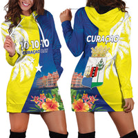 Curacao Day Hoodie Dress One People One Heart