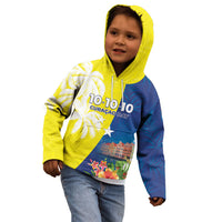 Curacao Day Kid Hoodie One People One Heart