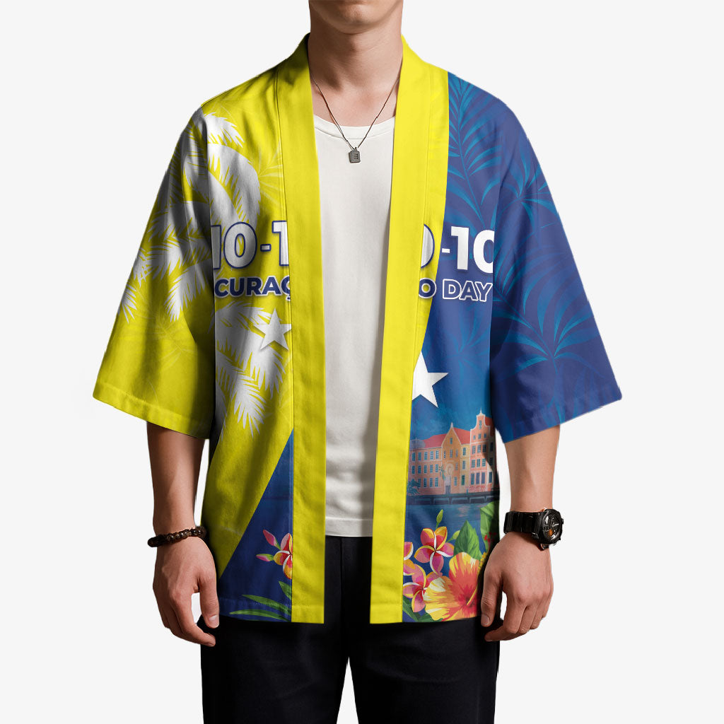 Curacao Day Kimono One People One Heart
