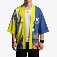 Curacao Day Kimono One People One Heart