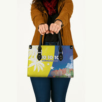 Curacao Day Leather Bag One People One Heart