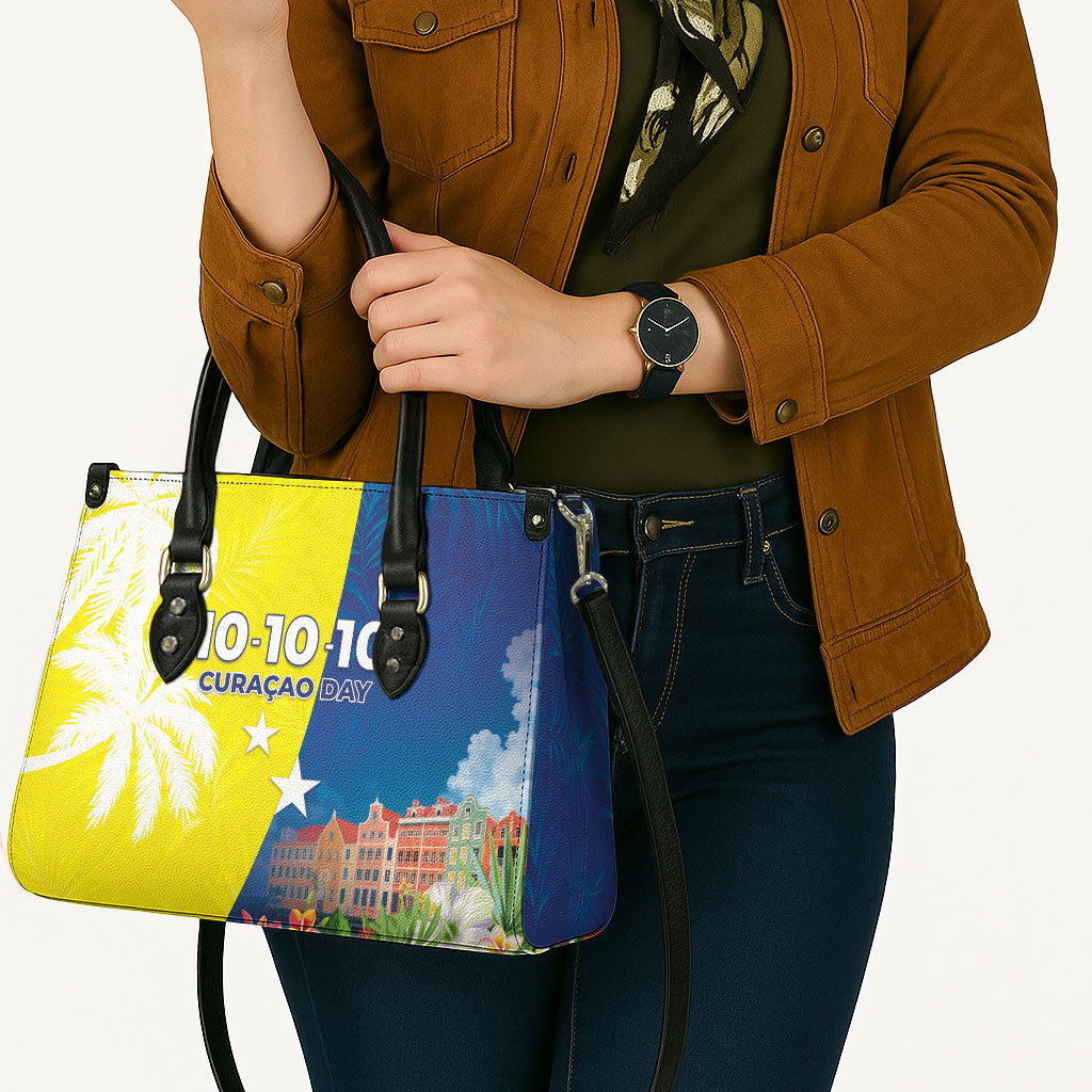 Curacao Day Leather Bag One People One Heart