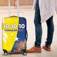 Curacao Day Luggage Cover One People One Heart