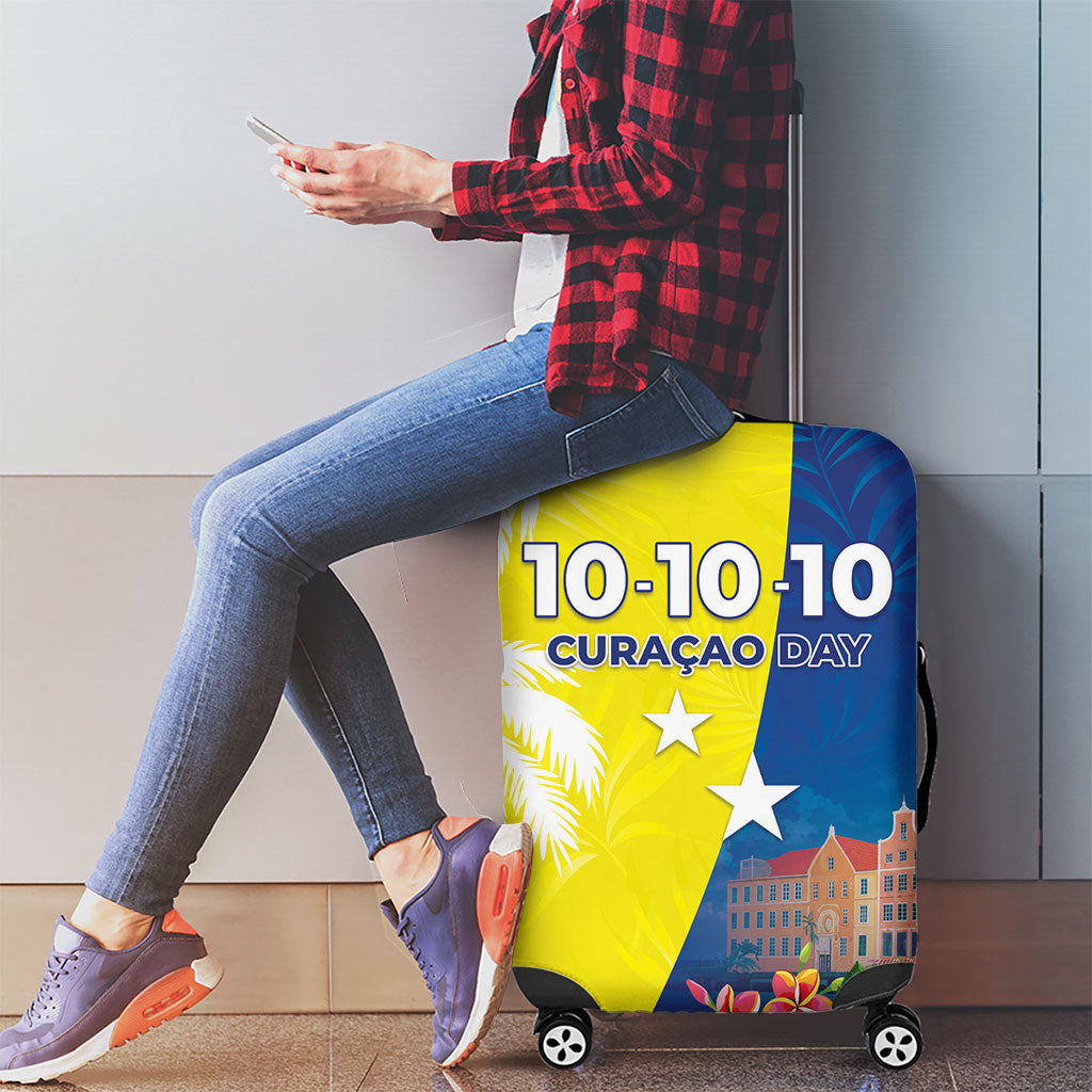 Curacao Day Luggage Cover One People One Heart