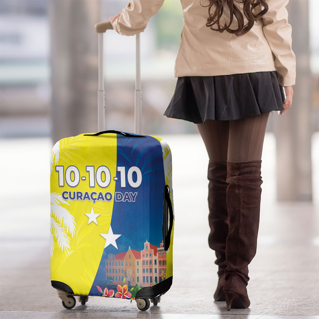 Curacao Day Luggage Cover One People One Heart
