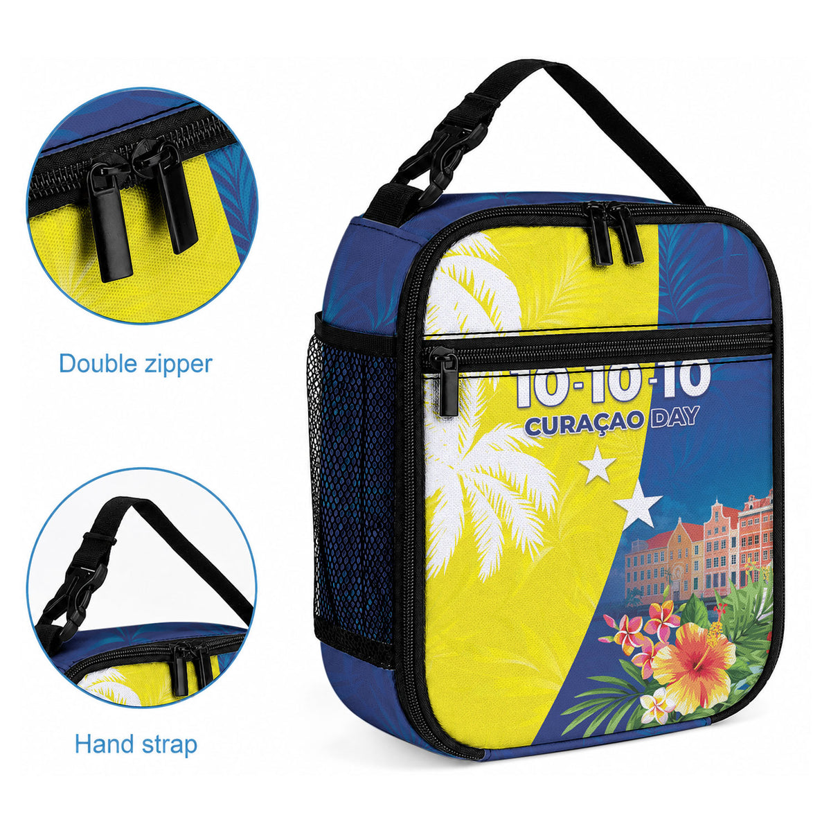 Curacao Day Lunch Bag One People One Heart