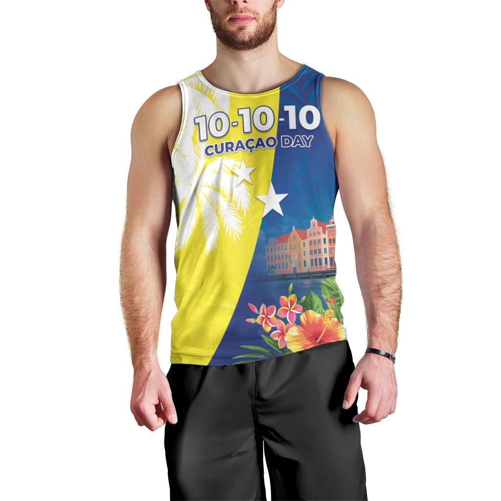 Curacao Day Men Tank Top One People One Heart
