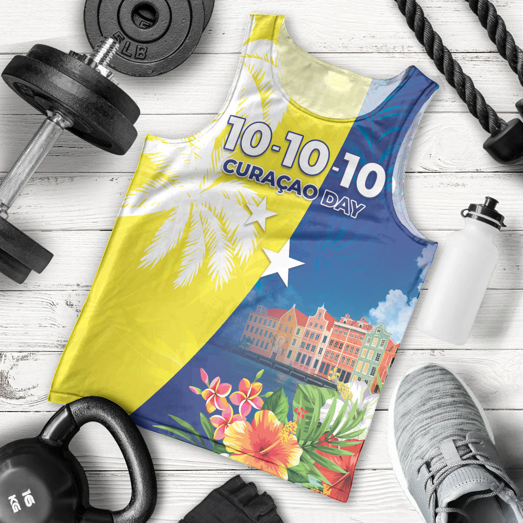 Curacao Day Men Tank Top One People One Heart