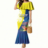 Curacao Day Mermaid Dress One People One Heart