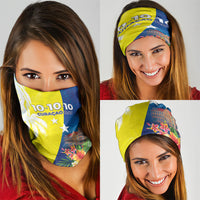 Curacao Day Neck Gaiter One People One Heart