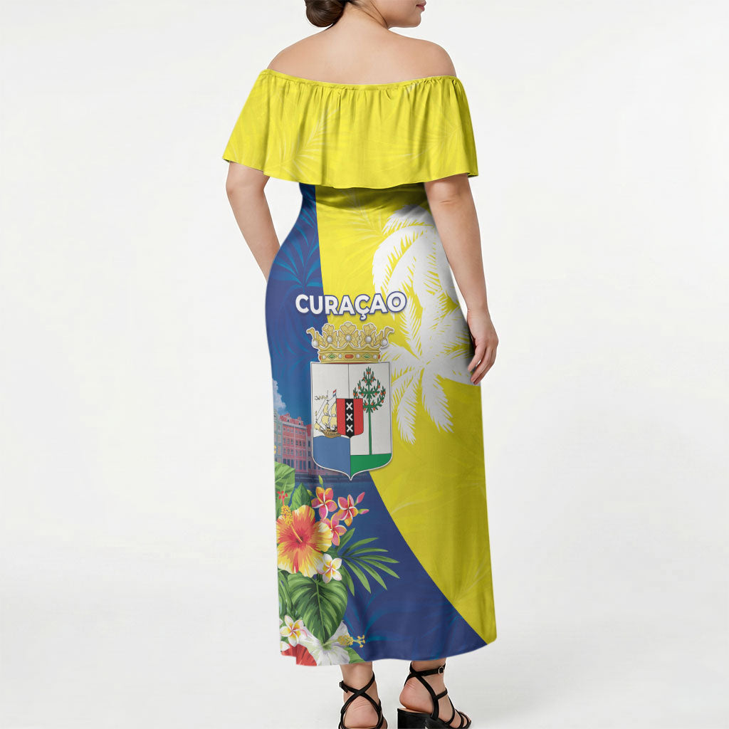 Curacao Day Off Shoulder Maxi Dress One People One Heart