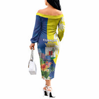 Curacao Day Off The Shoulder Long Sleeve Dress One People One Heart