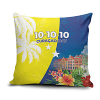 Curacao Day Pillow Cover One People One Heart