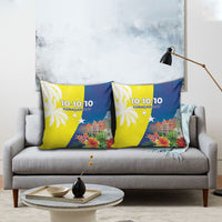 Curacao Day Pillow Cover One People One Heart
