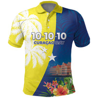 Curacao Day Polo Shirt One People One Heart