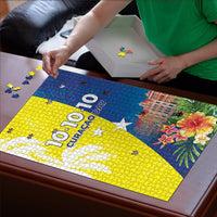 Curacao Day Puzzle One People One Heart