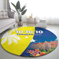 Curacao Day Round Carpet One People One Heart