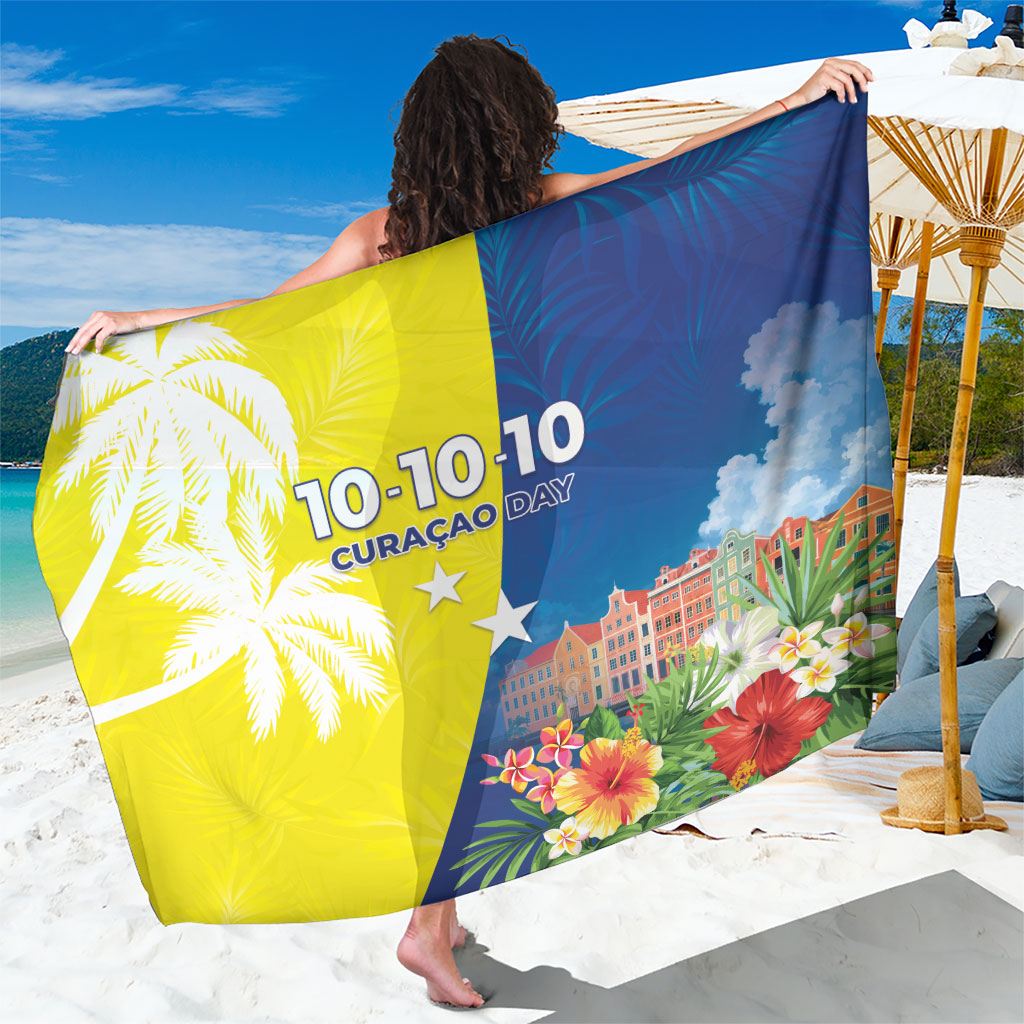 Curacao Day Sarong One People One Heart