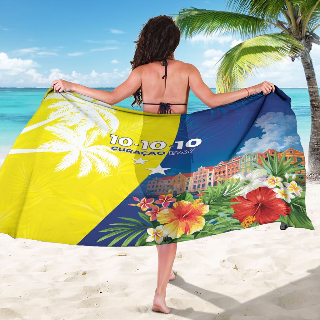 Curacao Day Sarong One People One Heart