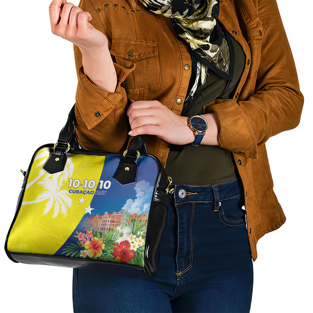 Curacao Day Shoulder Handbag One People One Heart