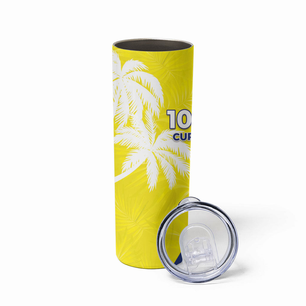 Curacao Day Skinny Tumbler One People One Heart