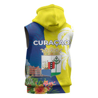 Curacao Day Sleeveless Zip Hoodie One People One Heart