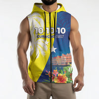 Curacao Day Sleeveless Zip Hoodie One People One Heart