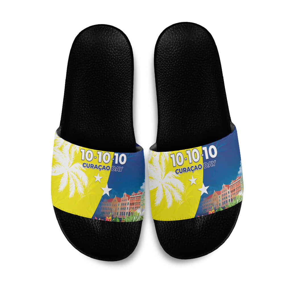 Curacao Day Slide Sandals One People One Heart
