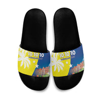 Curacao Day Slide Sandals One People One Heart