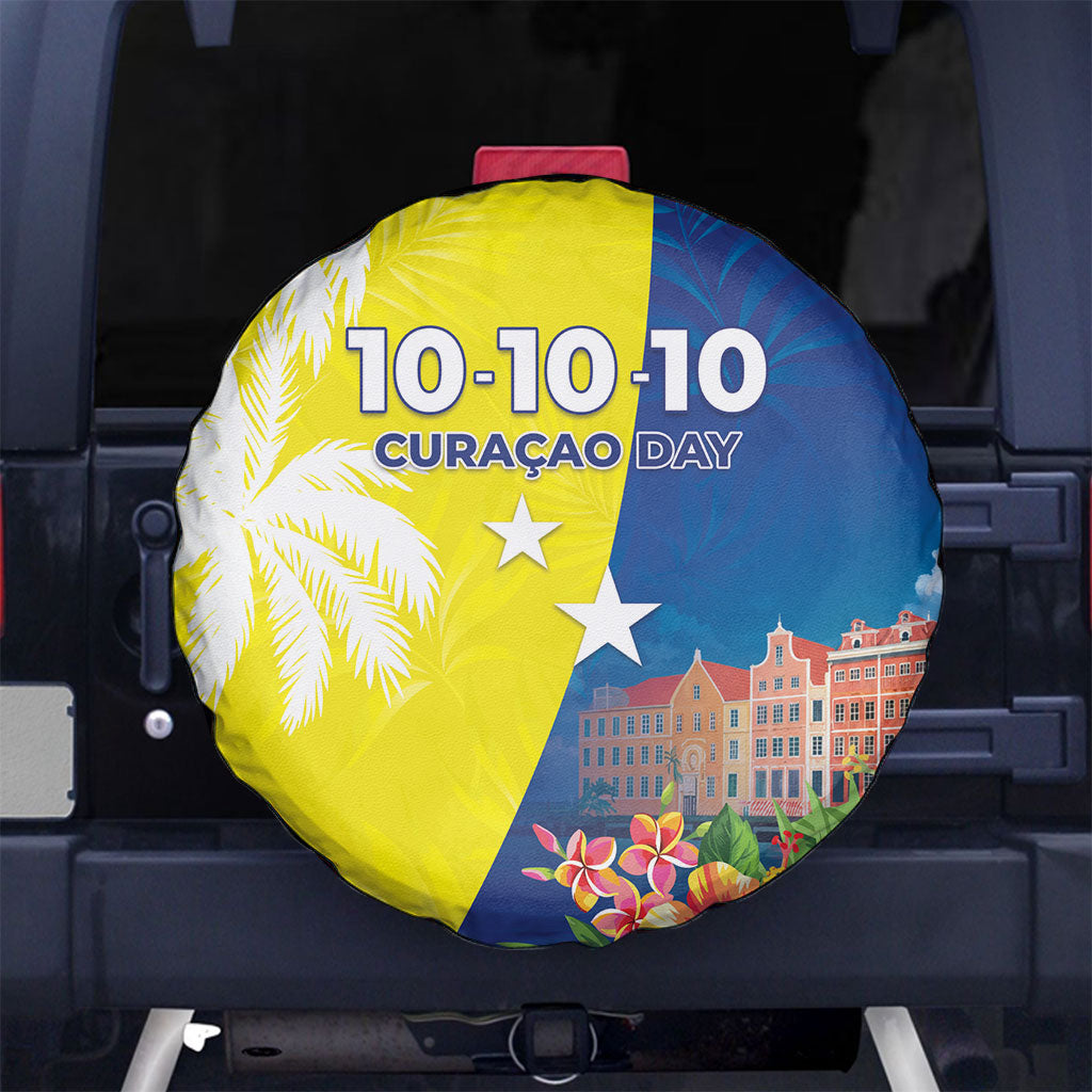 Curacao Day Spare Tire Cover One People One Heart