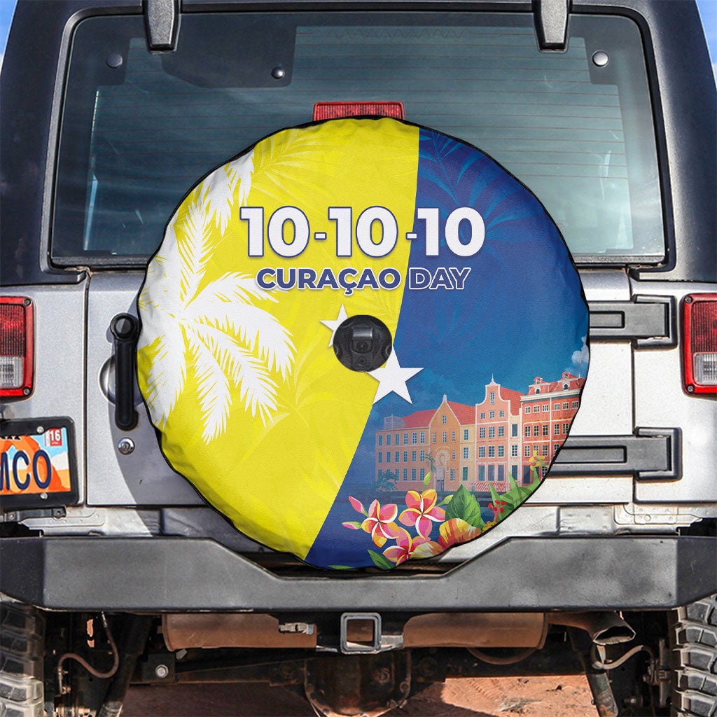 Curacao Day Spare Tire Cover One People One Heart