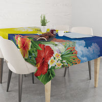 Curacao Day Tablecloth One People One Heart