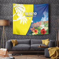 Curacao Day Tapestry One People One Heart