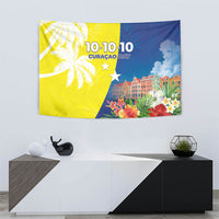 Curacao Day Tapestry One People One Heart