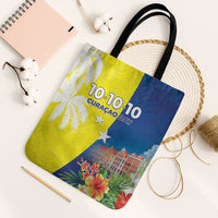 Curacao Day Tote Bag One People One Heart
