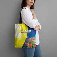 Curacao Day Tote Bag One People One Heart