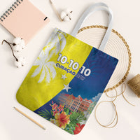 Curacao Day Tote Bag One People One Heart