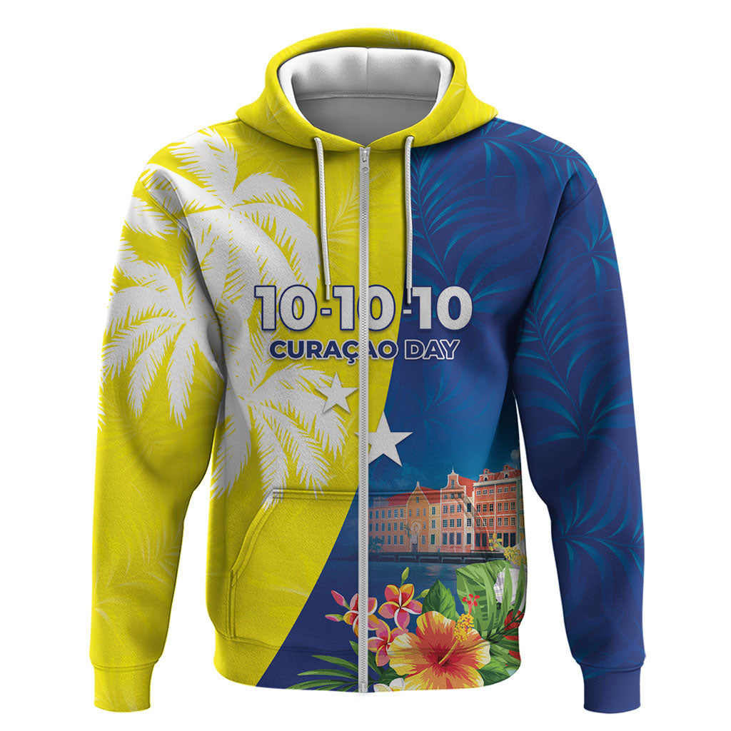 Curacao Day Zip Hoodie One People One Heart