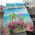 Hawaii Christmas Bedding Set Deck The Palms Holiday Flamingos LT05 - Wonder Print Shop