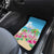 Hawaii Christmas Car Mats Deck The Palms Holiday Flamingos LT05 - Wonder Print Shop