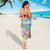 Hawaii Christmas Sarong Deck The Palms Holiday Flamingos LT05 - Wonder Print Shop